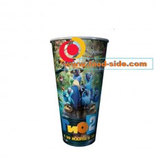 Стакан для попкорна,  мультфильм "Рио 2", V24, 0.7 литра, Россия